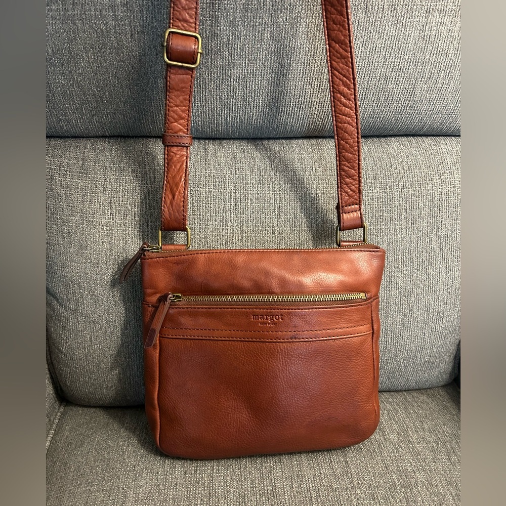 Margot Brown Crossbody Bag